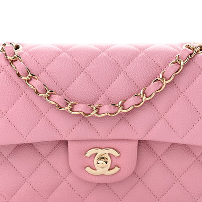 Chanel Caviar Quilted Small Double Flap Light Pink 8 of 11