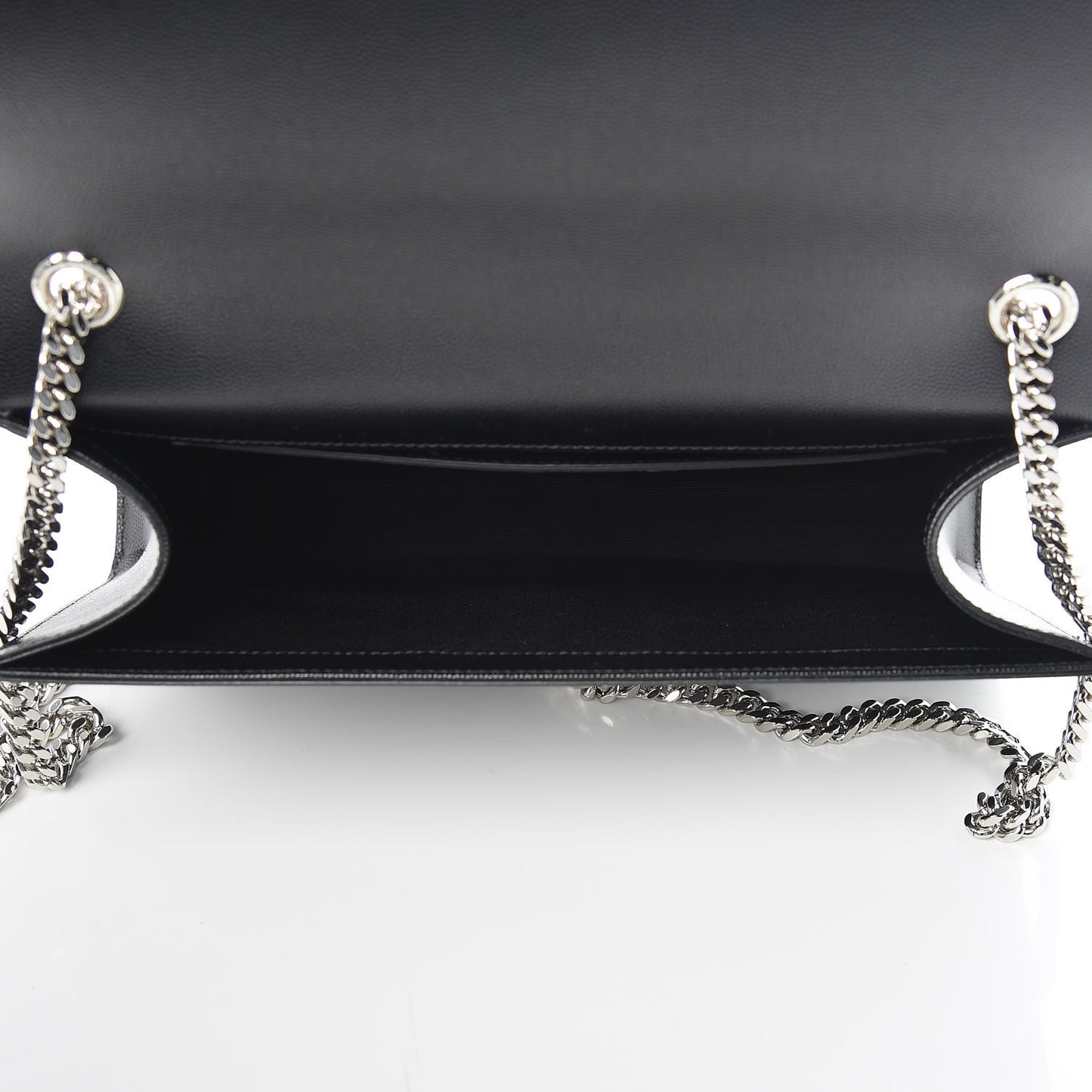 Grain De Poudre Large Classic Monogram Kate Satchel Black