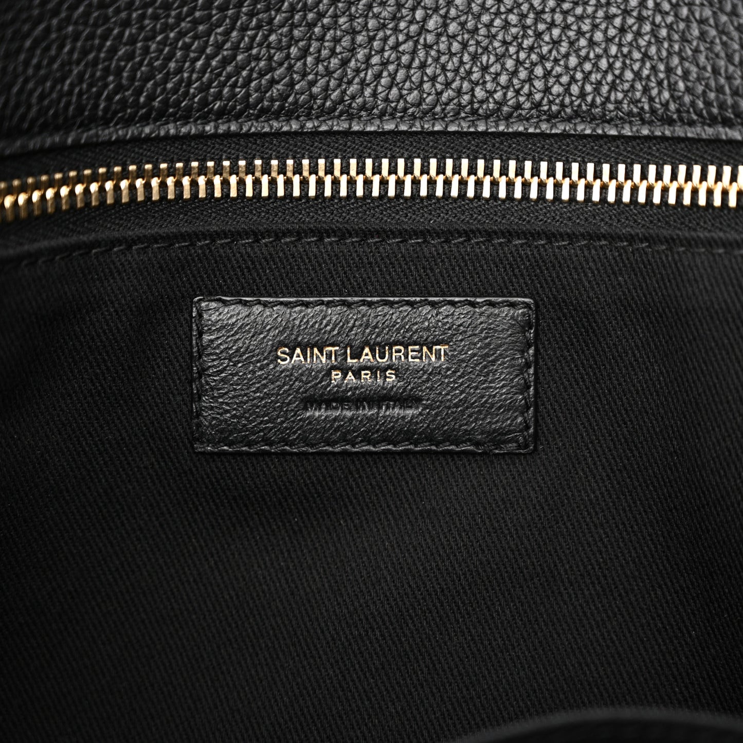 Grained Calfskin Sac De Jour Souple North South Tote Black
