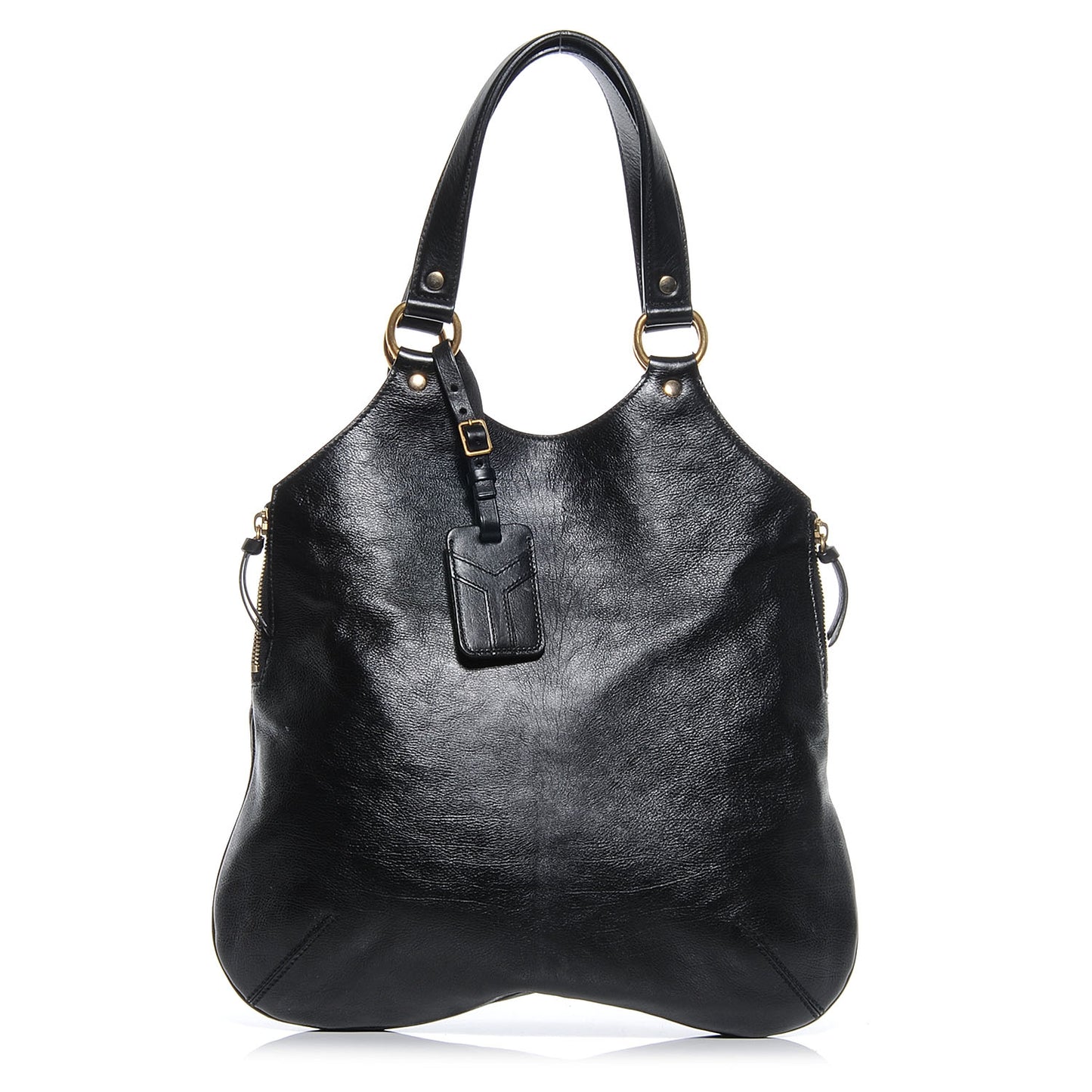 Calfskin Tribute Tote Black
