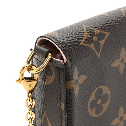 Louis Vuitton Monogram Lovely Birds Pochette Felicie Chain Wallet 12 of 13