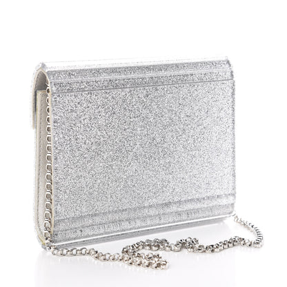 Jimmy Choo Acrylic Glitter Candy Clutch Champagne 3 of 8