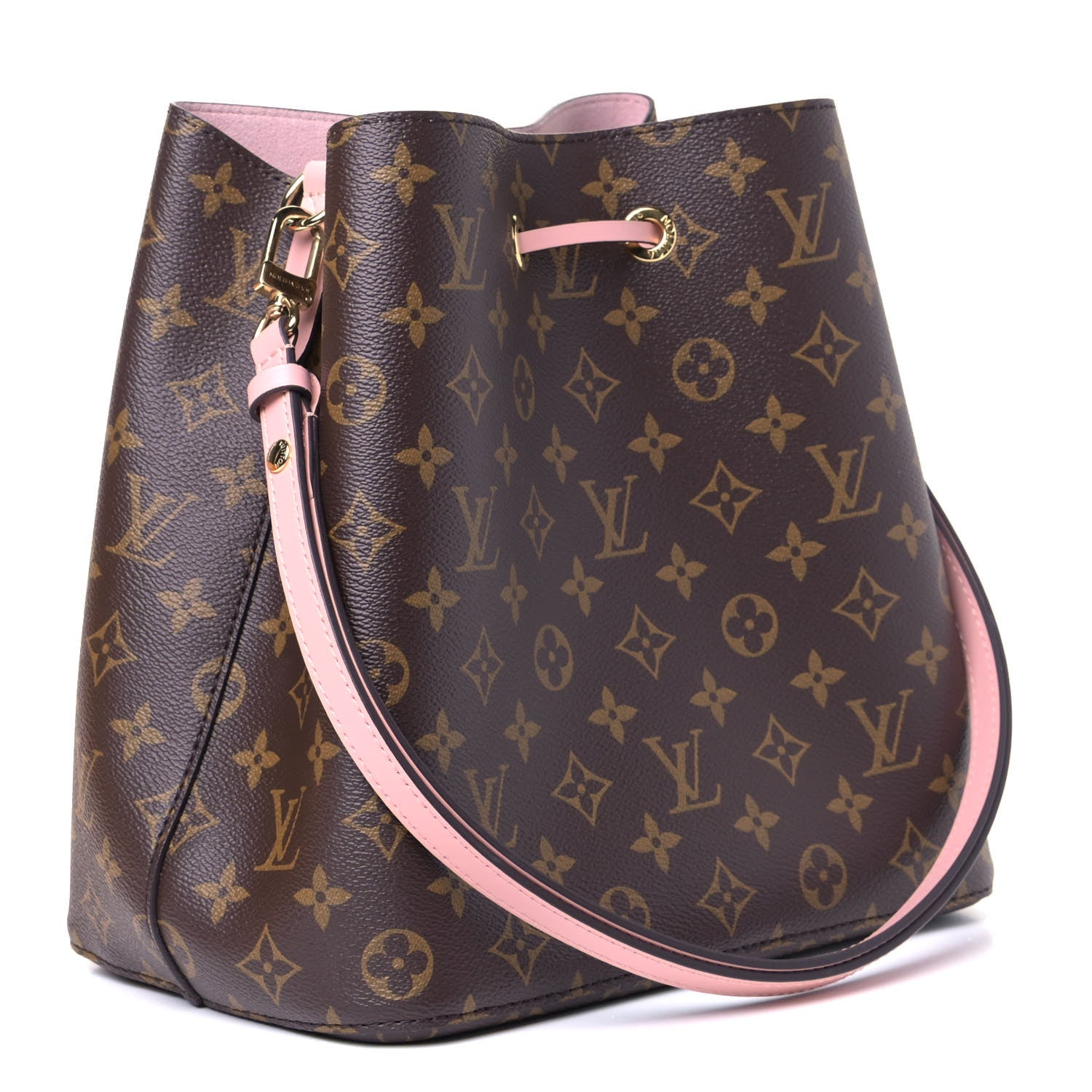 Louis Vuitton Monogram Neonoe MM Rose Poudre 2 of 4