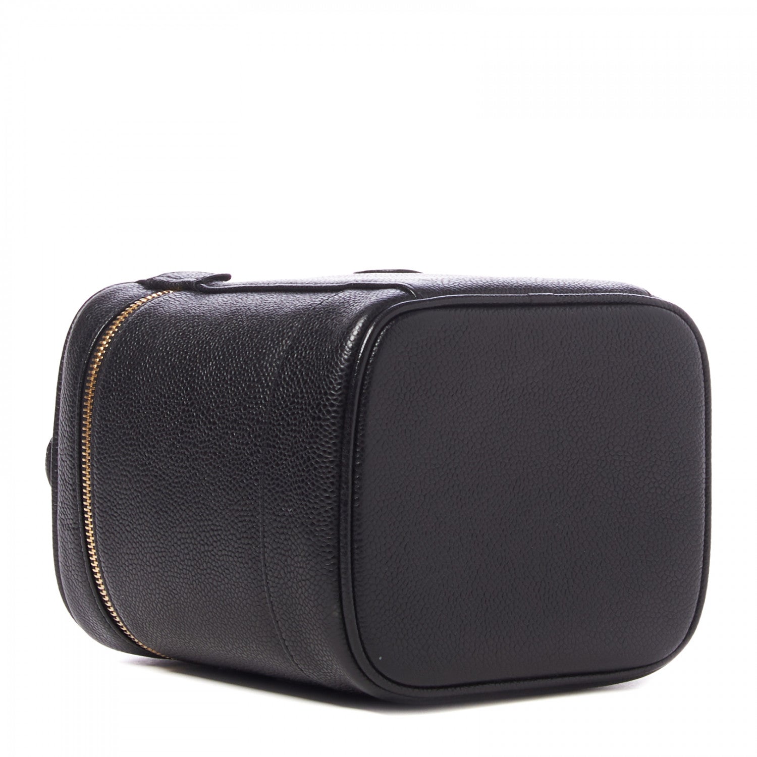 Chanel Caviar Vanity Cosmetic Case Black 3 of 10