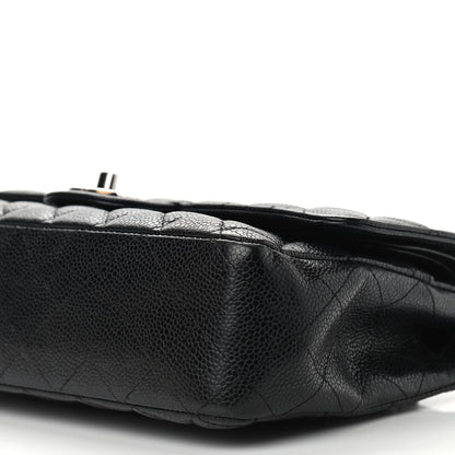 Chanel Caviar Quilted Medium Double Flap Black 11 of 11