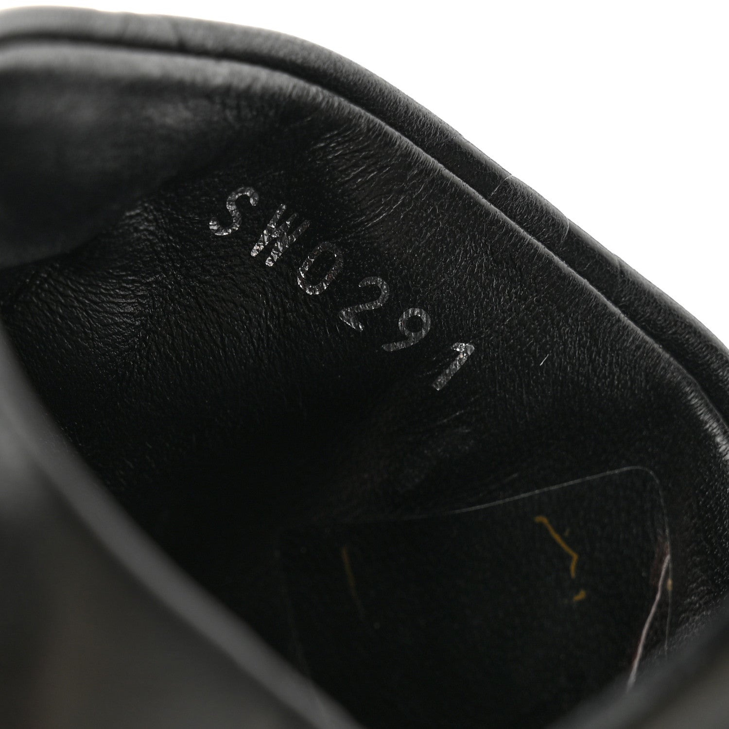 Louis Vuitton Lambskin Embossed Monogram Revival Mid Heel Mules 39 Black 8 of 10