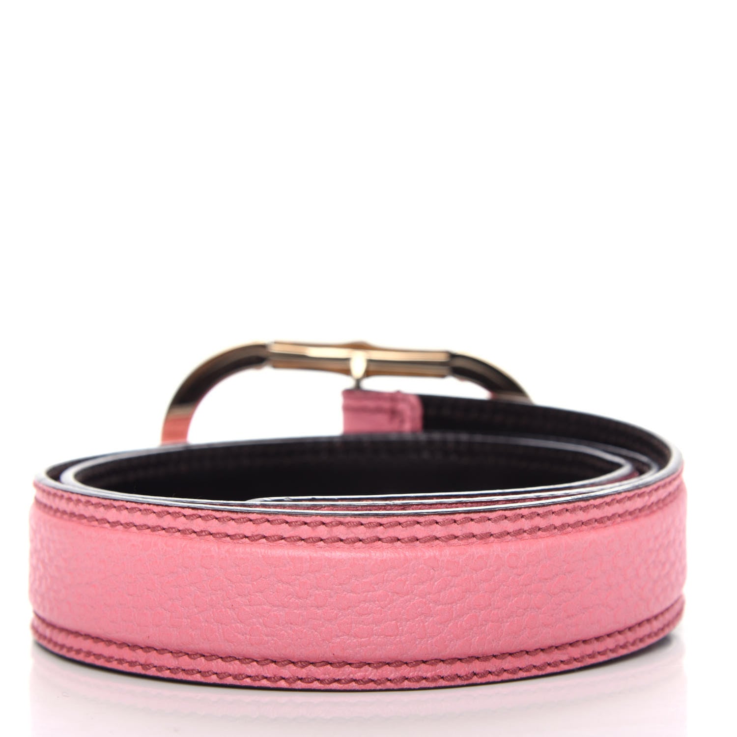 Gucci Calfskin Bamboo Belt 90 36 Pink 2 of 5