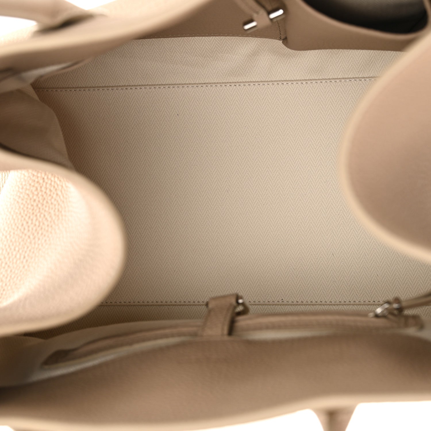 The Row Matte Grained Calfskin Soft Margaux 15 Dark Taupe 5 of 9