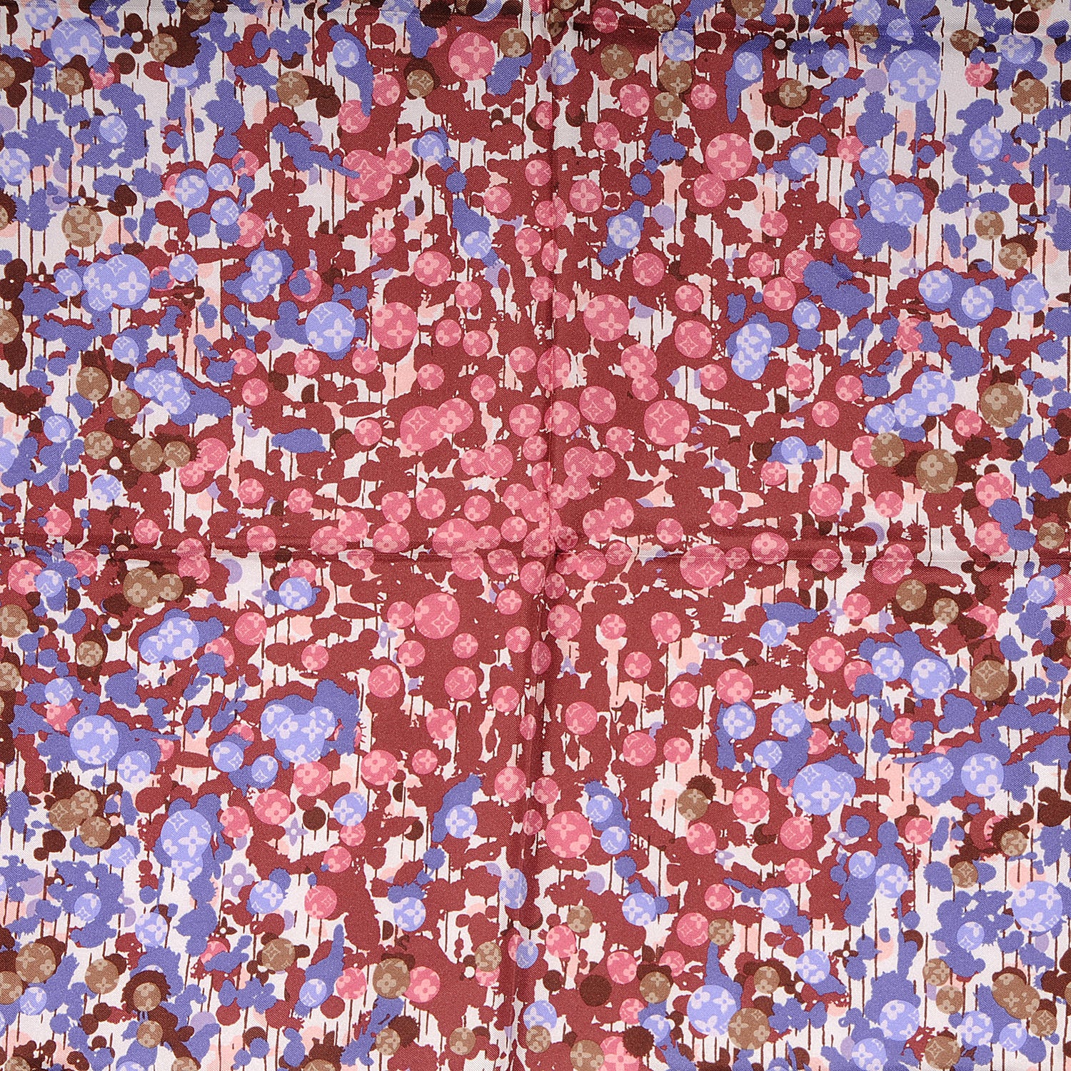 Louis Vuitton Monogram Silk Jazzy Square Scarf 1 of 5