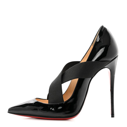 Christian Louboutin Patent Sharpstagram 100 Pumps 36.5 Black 1 of 7