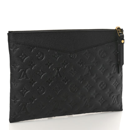 Louis Vuitton Empreinte Daily Pouch Black 3 of 8