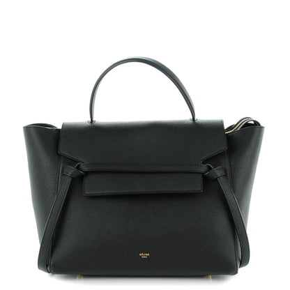Celine Baby Grained Calfskin Mini Belt Bag Black 1 of 7