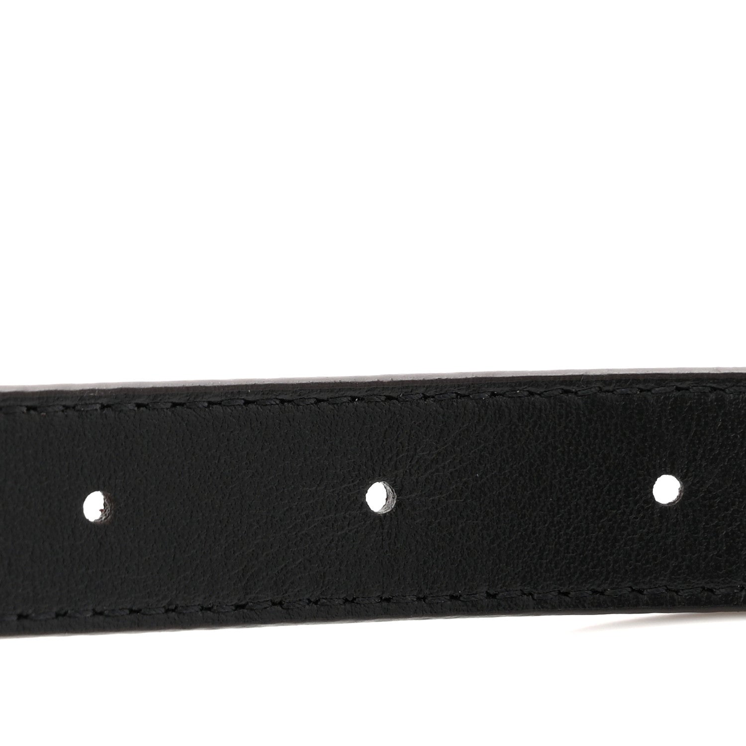 Louis Vuitton Calfskin Monogram 20mm LV Iconic Reversible Belt 80 32 Black 6 of 7