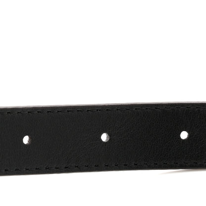 Louis Vuitton Calfskin Monogram 20mm LV Iconic Reversible Belt 80 32 Black 6 of 7