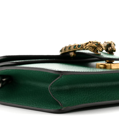 Gucci Calfskin Mini Dionysus Shoulder Bag Emerald 9 of 12