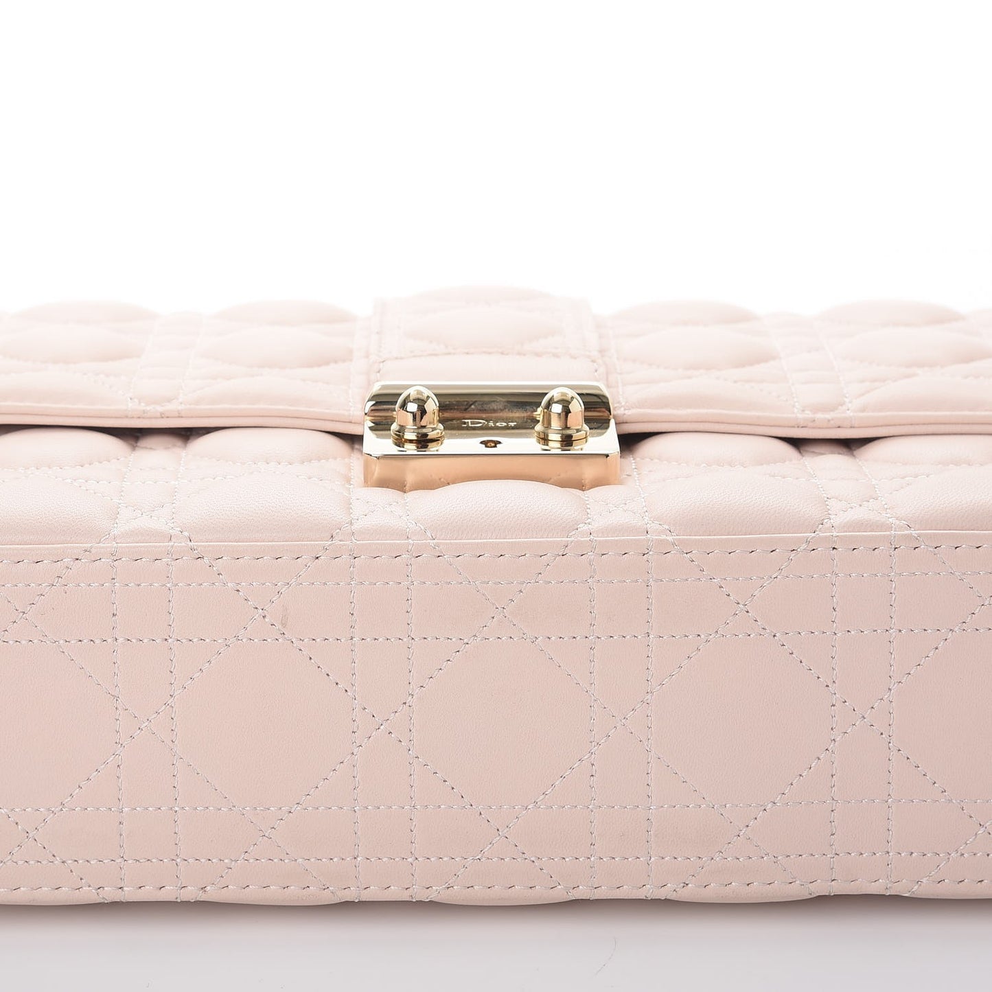 Lambskin Cannage Medium Miss Dior Flap Light Pink