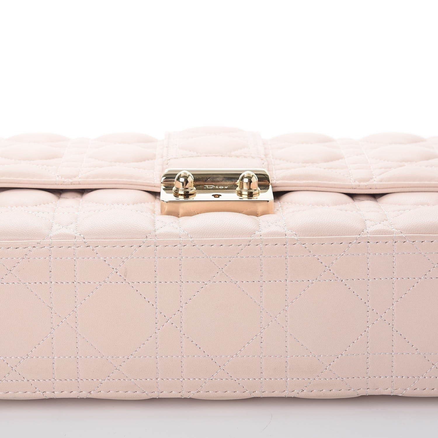 Christian Dior Lambskin Cannage Medium Miss Dior Flap Light Pink 11 of 12