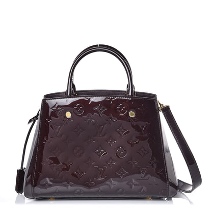 Louis Vuitton Vernis Montaigne BB Amarante 1 of 12