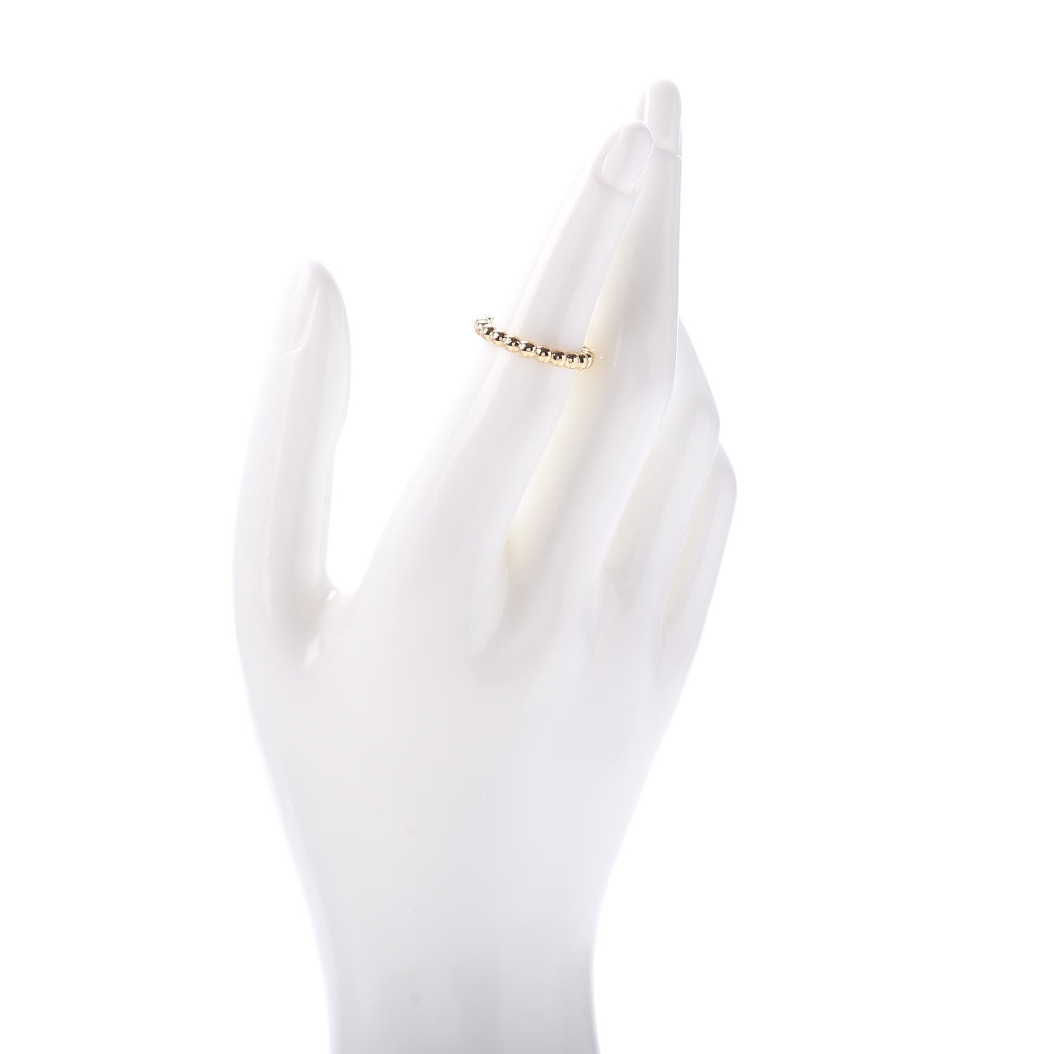 Tiffany 18K Yellow Gold 3mm HardWear Ball Ring 49 5 2 of 4