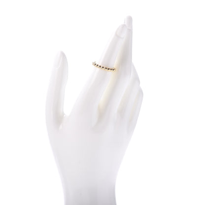 Tiffany 18K Yellow Gold 3mm HardWear Ball Ring 49 5 2 of 4