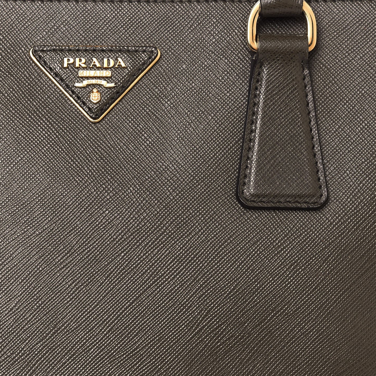 Saffiano Medium Galleria Double Zip Tote Caffe