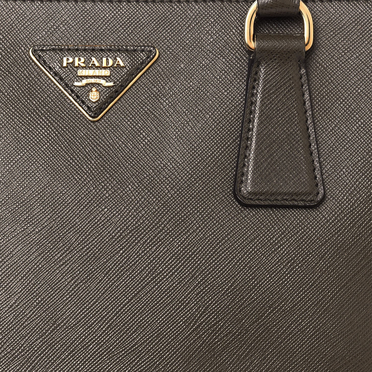 Prada Saffiano Medium Galleria Double Zip Tote Caffe 7 of 14