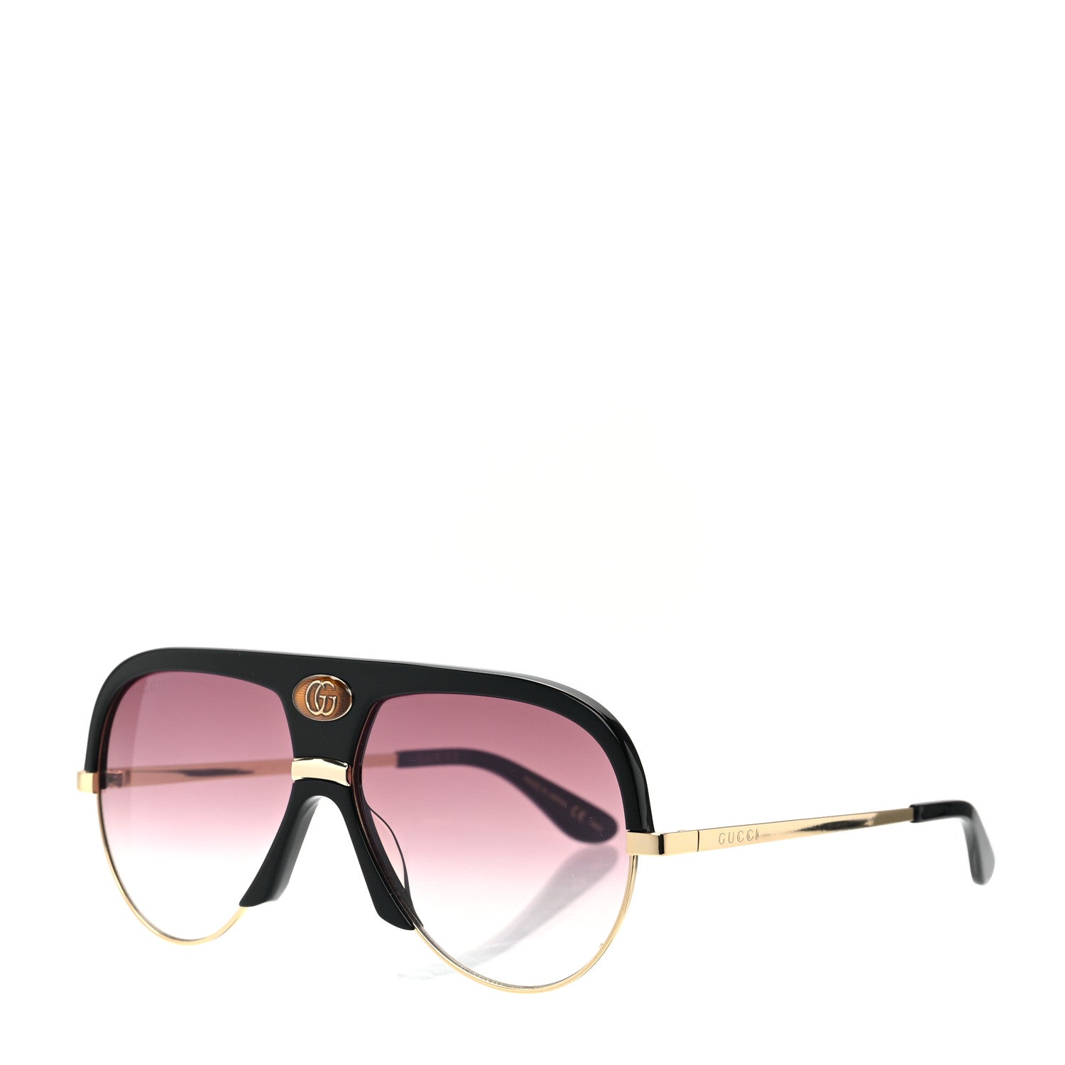 Gucci Aviator Sunglasses G0477S Black 1 of 7