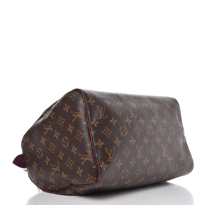 Louis Vuitton Monogram Totem Speedy 30 Magenta 4 of 8