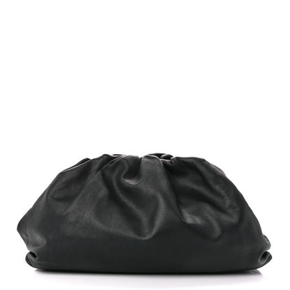 Bottega Veneta Smooth Butter Calf The Pouch Oversized Clutch Black 1 of 11