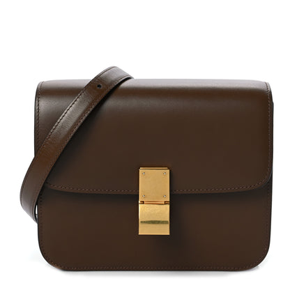 Celine Box Calfskin Teen Classic Box Flap Bag Camel 1 of 8