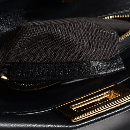 Fendi Nappa Mini Peekaboo Iconic Satchel Black 6 of 11