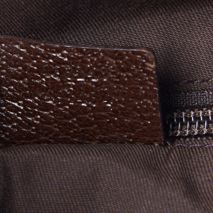 Gucci GG Monogram Web Medium Collapsible Carry On Duffle Beige Brown 9 of 10