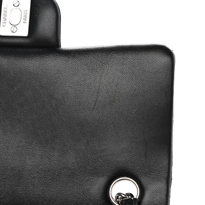 Chanel Lambskin Quilted Mini Rectangular Flap Black 12 of 16