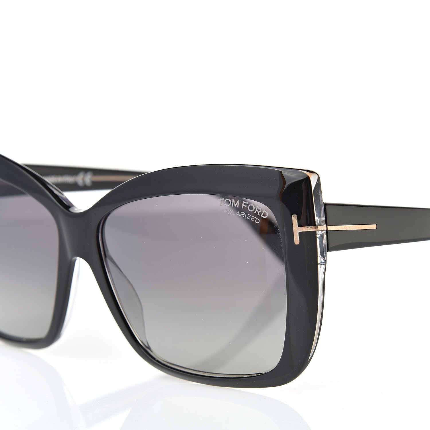 Tom Ford Irina Sunglasses TF390 Black 7 of 8