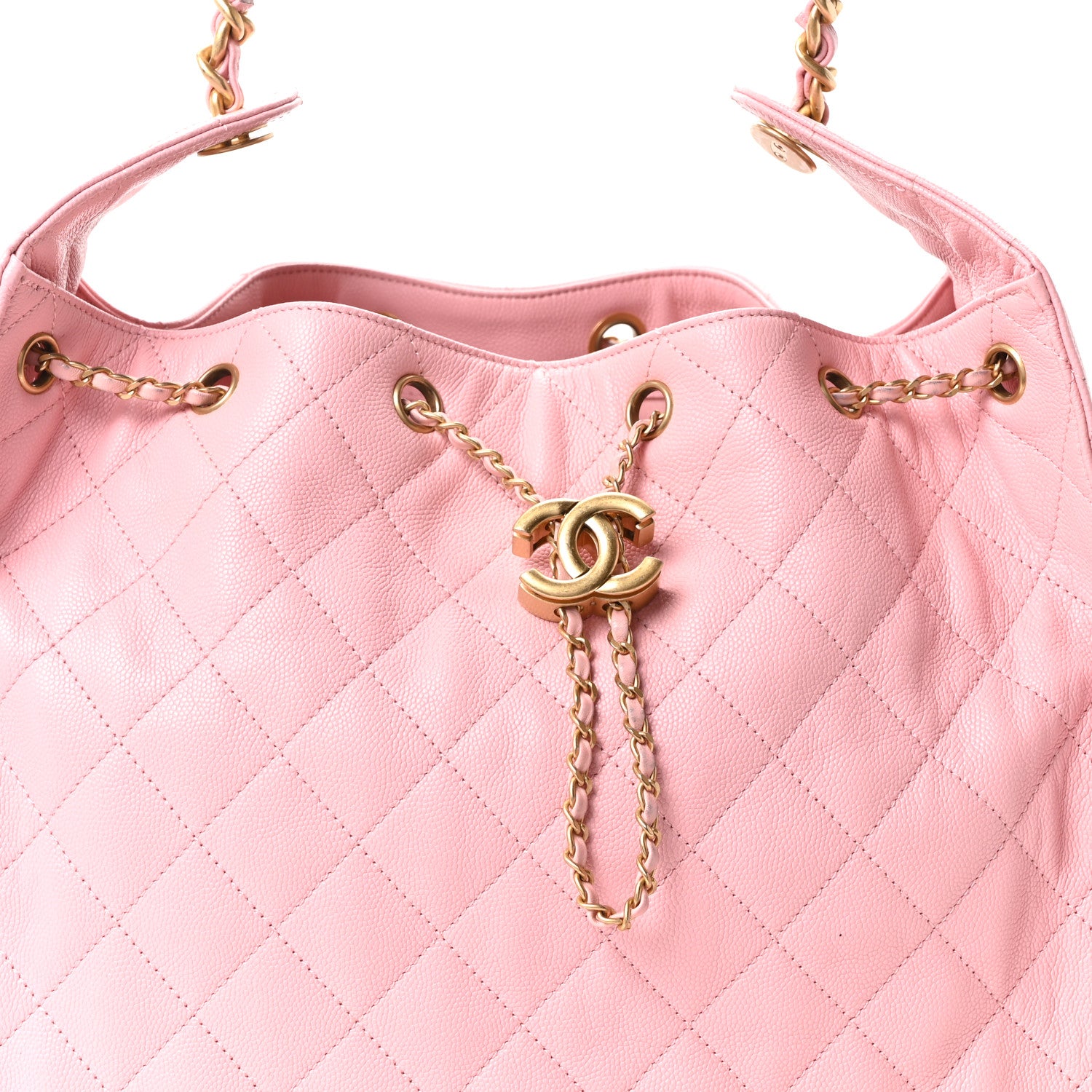 Chanel Caviar Quilted Medium Chanel 25 Handbag Light Pink 9 of 11