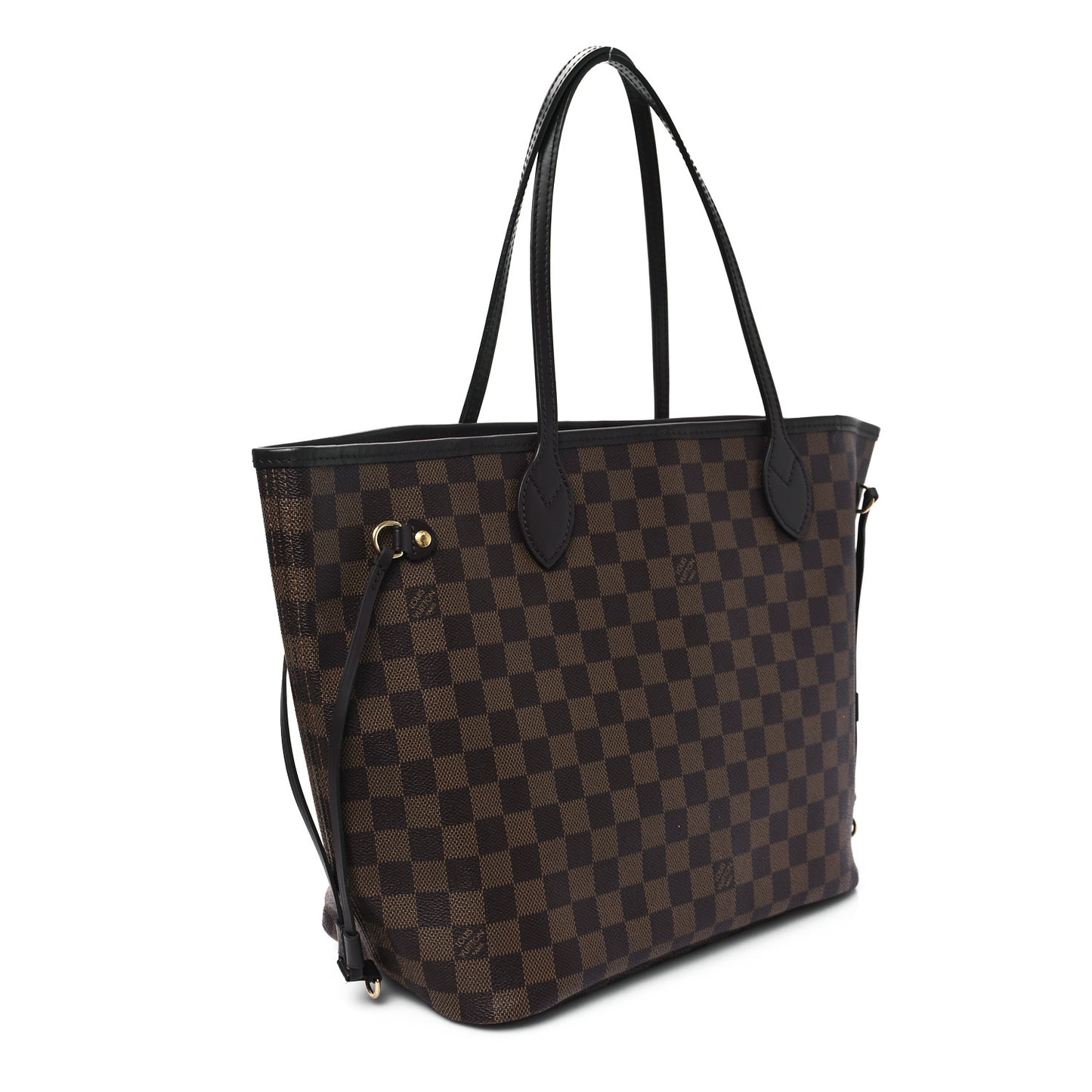 Damier Ebene Neo Neverfull MM Rose Ballerine