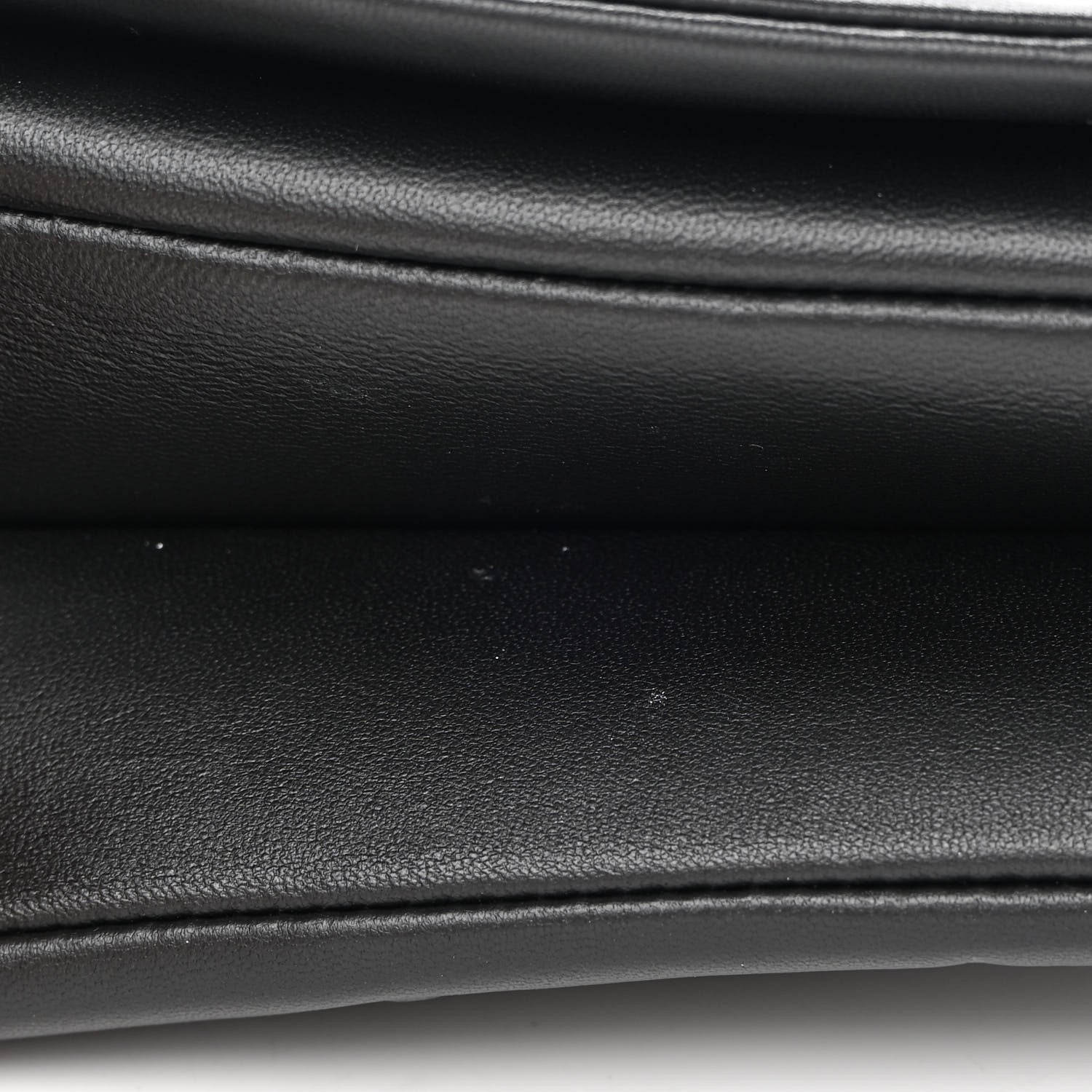 Louis Vuitton Lambskin Embossed Monogram Pochette Coussin Black 12 of 15