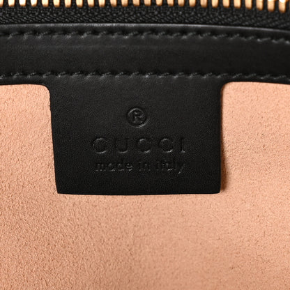 Gucci GG Supreme Monogram Bees Print Small Day Backpack Beige Oro Black 6 of 10