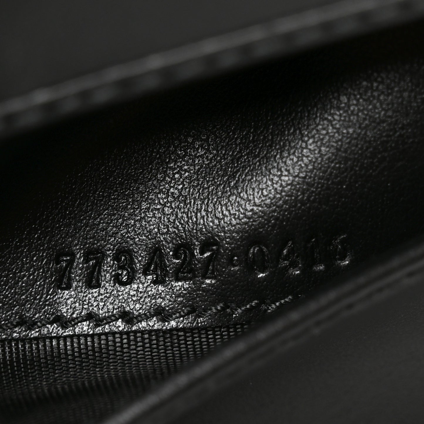 Calfskin Matelasse GG Marmont Card Case Wallet Black