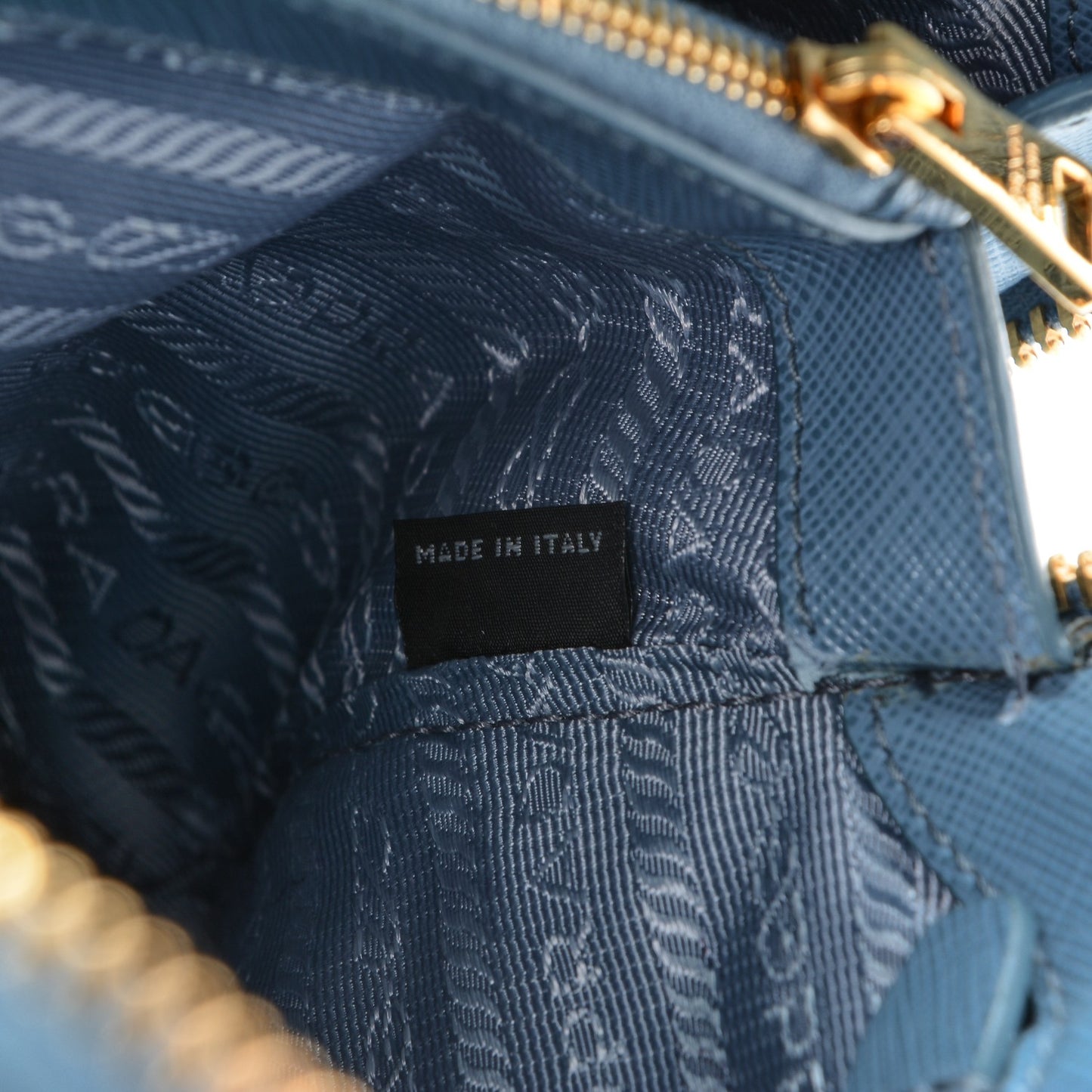 Saffiano Lux Small Promenade Tote Aviazione