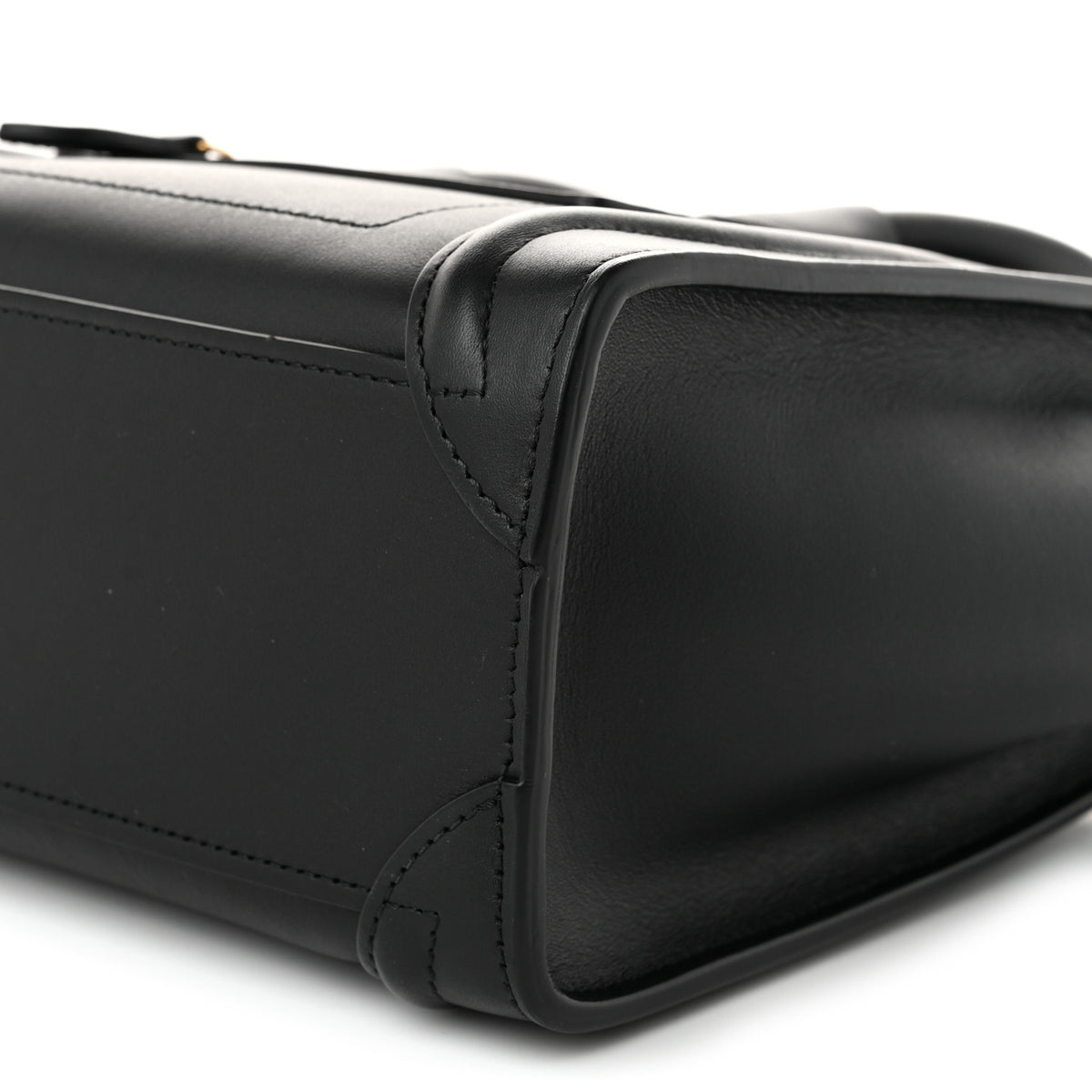 Smooth Calfskin Nano Luggage Black