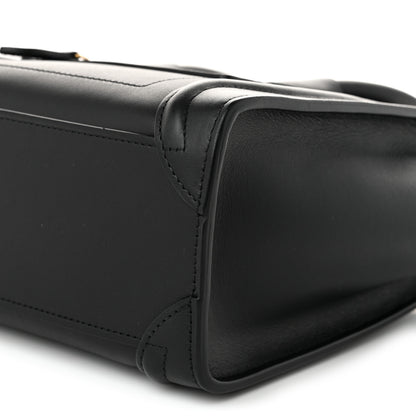 Celine Smooth Calfskin Nano Luggage Black 11 of 11