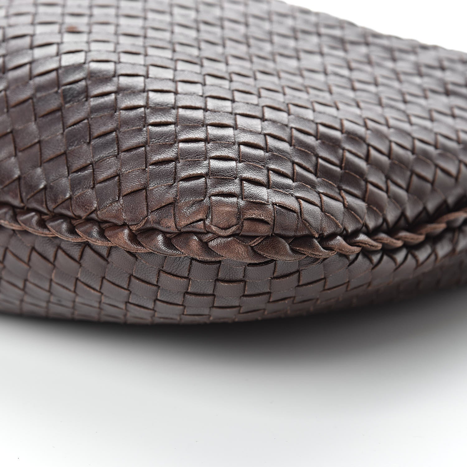 Bottega Veneta Nappa Intrecciato Large Veneta Hobo Ebano 9 of 11