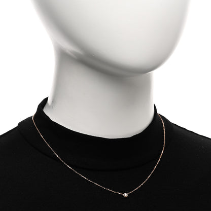 Cartier 18K Pink Gold Diamond XS D'Amour Pendant Necklace 2 of 5