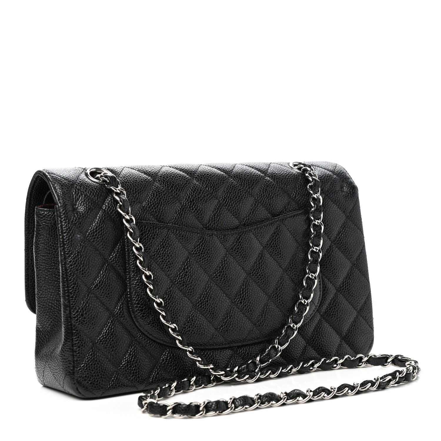Chanel Caviar Quilted Small Double Flap Black 3 of 10