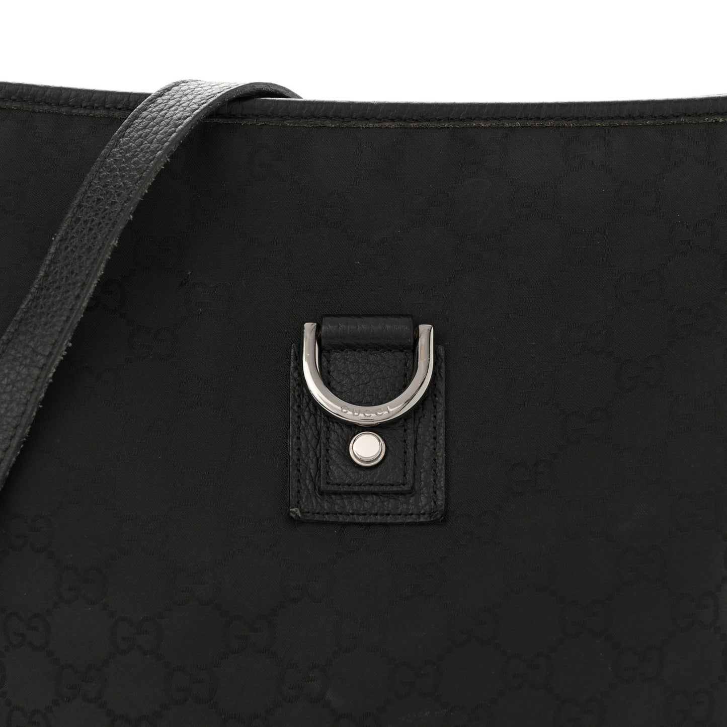 Monogram Abbey Messenger Bag Black
