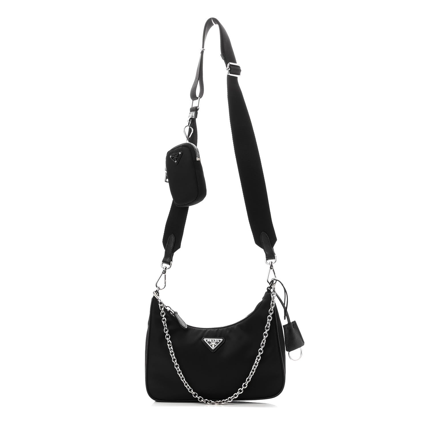 Prada Nylon Re-Edition 2005 Shoulder Bag Black 1 of 9