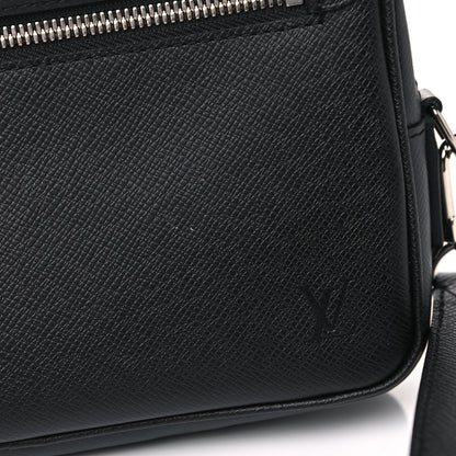 Louis Vuitton Taiga Kasai Clutch Black 8 of 8