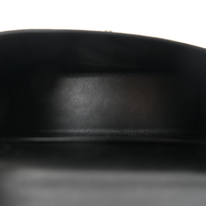 Hermes Shiny Lizard Mini Kelly Sellier 20 Black 5 of 11