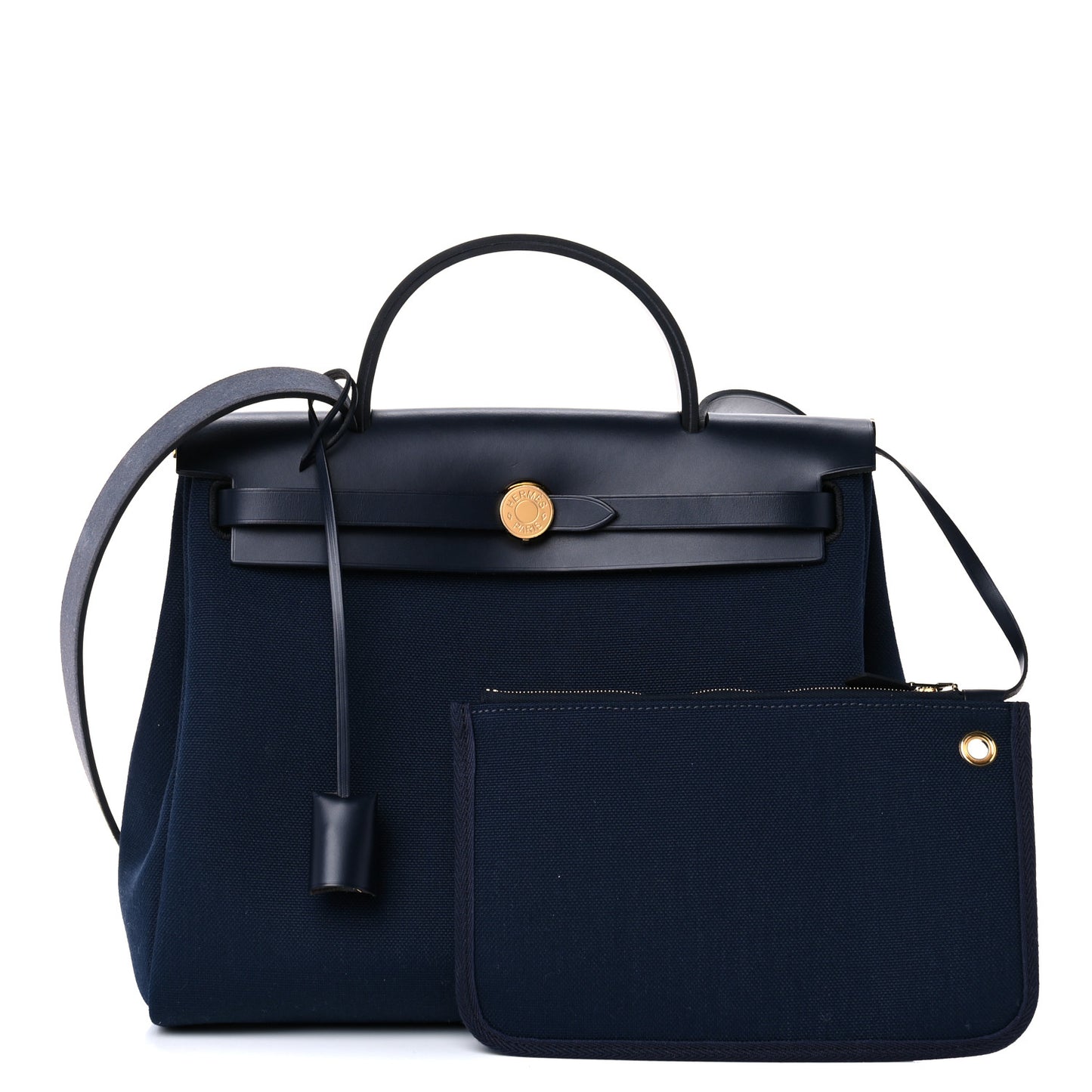 Military Toile Vache Hunter Herbag Zip 39 MM Bleu Indigo